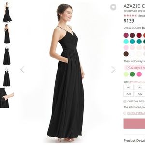Azazie Dresses - Azazie Cora - Black Azazie Dresses - Azazie Cora - Black